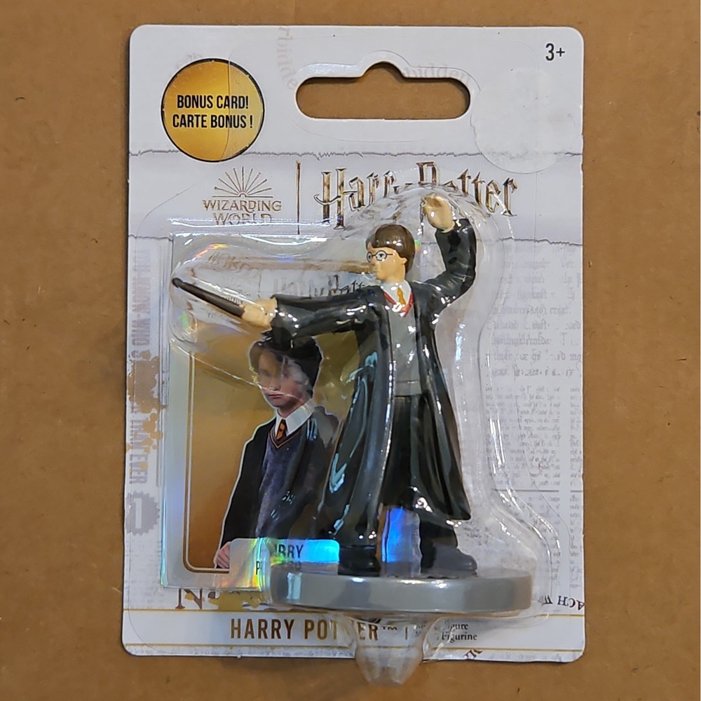 Harry Potter Mini Figure Wizarding World 2.5" W/Bonus Card Just Play Wizard